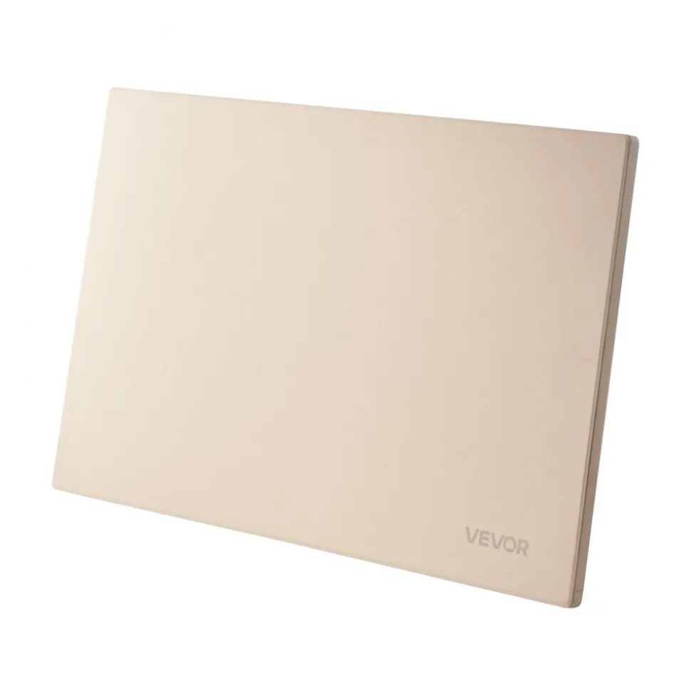 VEVOR Pizza Stone, 22 x 14 x 0.6 in Rectangular Cordierite Pizza Stone, 1450℉ Heat-Resistant Cook Stone, Extra Large Baking-Stone with Metal Peel, Scraper, for Kitchen Bake Oven, BBQ Grill