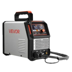 VEVOR Plasma Cutter, 50A Plasma Cutting Machine, 110V/220V Dual Voltage Digital Display IGBT Inverter - with 2T/4T Function & Adjustable PA/PT Time for Home Repairs, Workshops