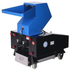 VEVOR Plastic Shredder Crusher, 5.5HP/4.0KW Plastic Grinder Granulator, 150-200kg/h Capacity Pulverizer Recycling Machine with Wheels, SDK-11 Blade & 8mm Mesh for PVC PTFE (220V 60Hz 3-Phase)
