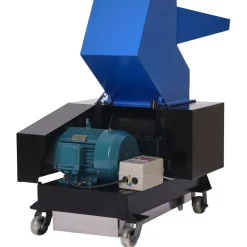 VEVOR Plastic Shredder Crusher, 10HP/7.5KW Plastic Grinder Granulator, 250-450kg/h Capacity Pulverizer Recycling Machine with Wheels, SDK-11 Blade & 10mm Mesh for PVC PTFE (220V 60Hz 3-Phase)
