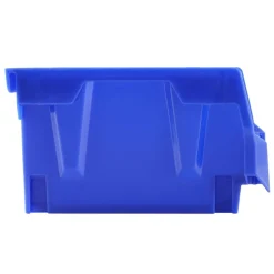 VEVOR Plastic Storage Bin, (5-Inch x 4-Inch x 3-Inch), Hanging Stackable Storage Organizer Bin, Blue/Red, 24-Pack, Heavy Duty Stacking Containers for Closet, Kitchen, Office, or Pantry Organization