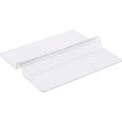 VEVOR Plastic Table Cover, 48 x 48 Inch 2.0 mm Thick Clear Table Protector, Round PVC Desk Mat, Waterproof & Easy Cleaning Desk Pad Tablecloth, for Office Dresser Dining Room Table Night Stand