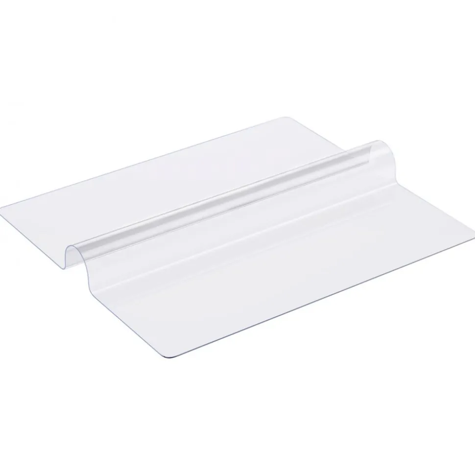 VEVOR Plastic Table Cover, 48 x 48 Inch 2.0 mm Thick Clear Table Protector, Round PVC Desk Mat, Waterproof & Easy Cleaning Desk Pad Tablecloth, for Office Dresser Dining Room Table Night Stand