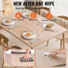 VEVOR Plastic Table Cover, 14 x 24 Inch 1.5 mm Thick Clear Table Protector, Rectangle PVC Desk Mat, Waterproof & Easy Cleaning Desk Pad Tablecloth, for Office Dresser Dining Room Table Night Stand