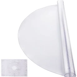 VEVOR Plastic Table Cover, 40 x 60 Inch 1.5 mm Thick Clear Table Protector, Rectangle PVC Desk Mat, Waterproof & Easy Cleaning Desk Pad Tablecloth, for Office Dresser Dining Room Table Night Stand