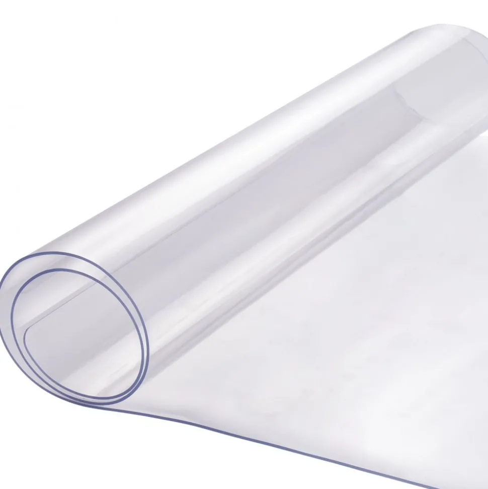VEVOR Plastic Table Cover, 36 x 48 Inch 1.5 mm Thick Clear Table Protector, Rectangle PVC Desk Mat, Waterproof & Easy Cleaning Desk Pad Tablecloth, for Office Dresser Dining Room Table Night Stand