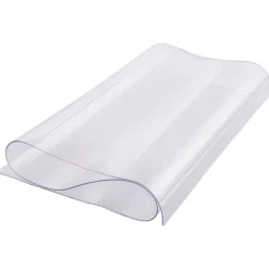 VEVOR Plastic Table Cover, 36 x 48 Inch 1.5 mm Thick Clear Table Protector, Rectangle PVC Desk Mat, Waterproof & Easy Cleaning Desk Pad Tablecloth, for Office Dresser Dining Room Table Night Stand