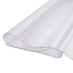 VEVOR Plastic Table Cover, 54 x 54 Inch 1.5 mm Thick Clear Table Protector, Square PVC Desk Mat, Waterproof & Easy Cleaning Desk Pad Tablecloth, for Office Dresser Dining Room Table Night Stand