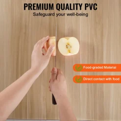 VEVOR Plastic Table Cover, 42 x 60 Inch 1.5 mm Thick Frosted Table Protector, Rectangle PVC Desk Mat, Waterproof & Easy Cleaning Desk Pad Tablecloth, for Office Dresser Dining Room Table Night Stand