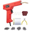 VEVOR Plastic Welder, 100W Plastic Welding Gun with 800PCS Hot Staples, Professional Hot Staple Welding Gun, Plastic Car Bumper Repair Kit with LED Light for Kayak, Toys, Plastic Crack Repair