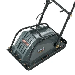 VEVOR Plate Compactor, 130W Output Electric Ground Rammer, 5 kN Force, 3.9 in Depth, 16 m/min Speed, 3304 sq.ft/h Efficiency, Gas Powered Soil Compaction Machine for Driveway, Pavement, Landscaping