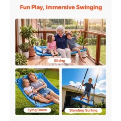 VEVOR Platform Tree Swing for Kids and Adults 700 lbs 60
