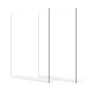 VEVOR Plexiglass Acrylic Sheets, 2-Pack Plastic Sheet, 24 x 48 Inch 1/8 Inch Thick Clear Plastic Cast Transparent Glass for Crafting Projects, Replacement Picture Frame Glass, DIY Display, Easy to Cut