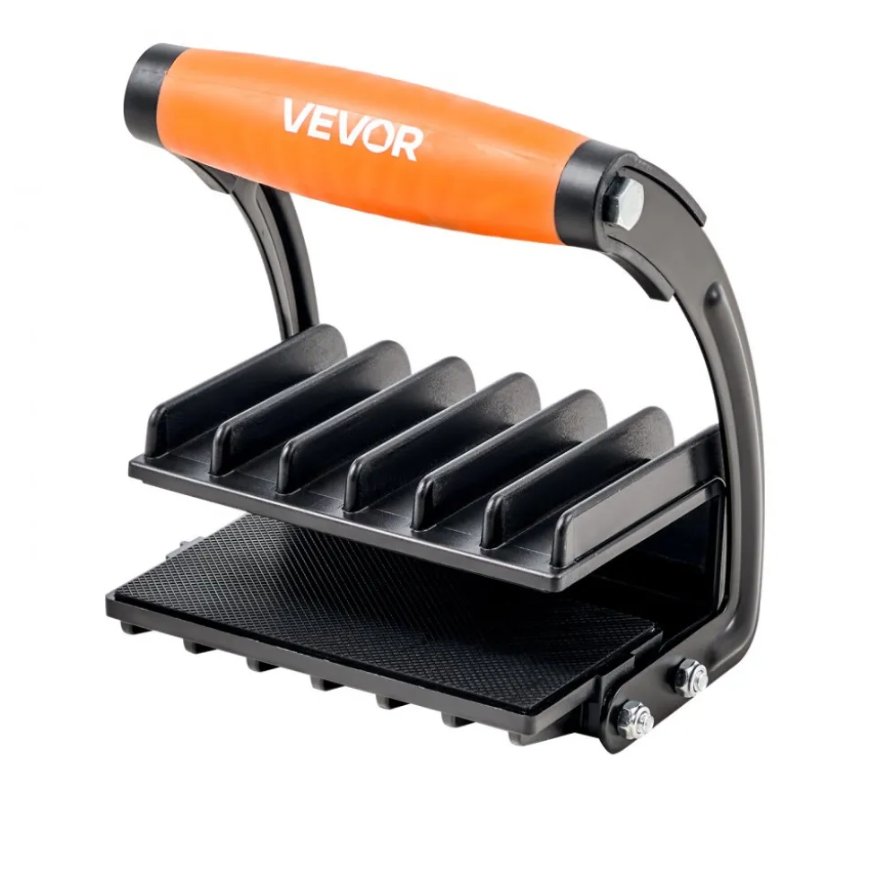 VEVOR Plywood Carrier, 200 lbs Single Clamp Capacity, Adjustable Drywall Carrying Tool for 0-1 Inches Thickness Boards, Plywood Carrier with Non-Slip Grips for Plastic Boards, Plywood, Drywall