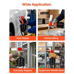 VEVOR Pneumatic Rivet Gun Kit with 3/32