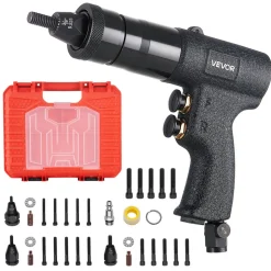 VEVOR Pneumatic Rivet Nut Gun Kit with 1/4