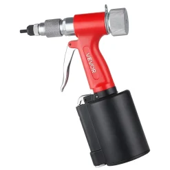 VEVOR Pneumatic Rivet Nut Gun Kit with 8PCS SAE & Metric Gun Heads, M4 M5 M6 M8 M10 1/4