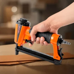 VEVOR Pneumatic Staple Gun, 16 Gauge 1-inch Wide Crown Pneumatic Stapler 5/8