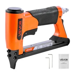 VEVOR Pneumatic Staple Gun, 22 Gauge Air Upholstery Stapler for 71 Series Fine Wire Staples 3/8