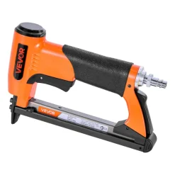 VEVOR Pneumatic Staple Gun, 21 Gauge Air Upholstery Stapler for 80 Series Fine Wire Staples 1/2