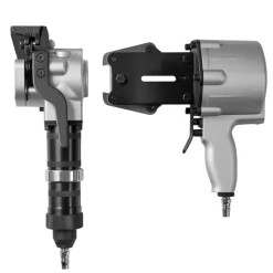 VEVOR Pneumatic Steel Strapping Machine, 8500 N Tension Force, Metal Strapping Tool Tensioner and Cutter Sealer for 1.26 in Width Metal Belt, Heavy Duty Split Type Baler for High Tensile Packaging