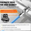 VEVOR Pneumatic Strapping Tool, for 3/4"-1" Width PET Plastic Belt, Packaging Strapping Machine, Handheld Baler, Automatic Packaging Machine with 4000N Max Tension, Portable Banding Strapping Kit