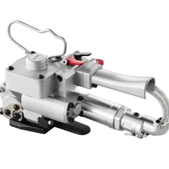VEVOR Pneumatic Strapping Tool, for 3/4"-1" Width PET Plastic Belt, Packaging Strapping Machine, Handheld Baler, Automatic Packaging Machine with 4000N Max Tension, Portable Banding Strapping Kit