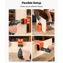 VEVOR Pocket Hole Jig Kit, 1/2