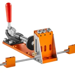 VEVOR Pocket Hole Jig Kit, 34 Pcs Pocket Hole Jig System with 11