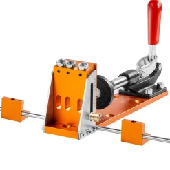 VEVOR Pocket Hole Jig Kit, 34 Pcs Pocket Hole Jig System with 11
