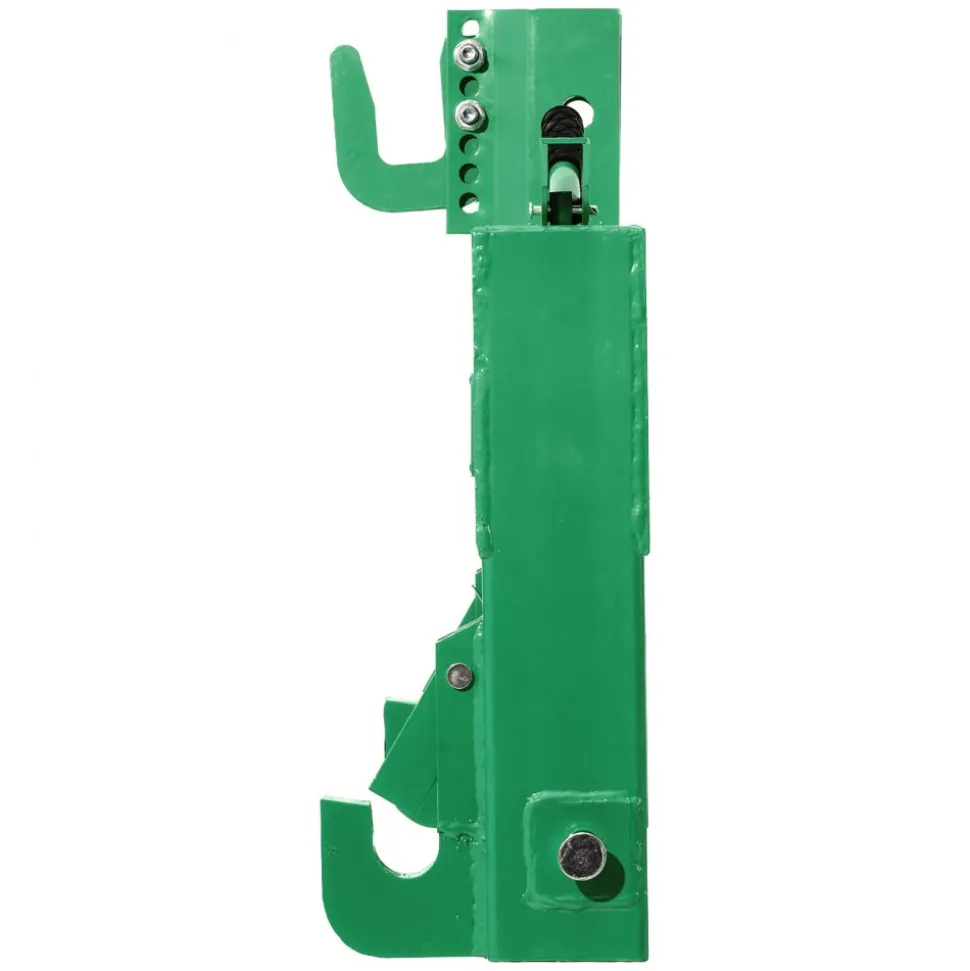 VEVOR 3-Point Quick Hitch, 4000 Lbs Lift Capacity, 3-Pt Trailer Hitch with 5 Level Adjustable Bolt, Adaptation to Category 2 Tractor, Heavy Duty 3 Point Attachments, Green
