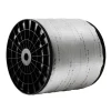 VEVOR Polyester Pull Tape, 1" x 2103' Mule Tape Flat Rope, 6000 lbf Tensile Capacity, Printed Webbing Cable Pulling Tape for Packaging, Gardening, Commercial Electrical, Conduit Work, White