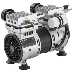 VEVOR Pond Aerator, 6.7CFM 1 HP Air Compressor, Lake Aerator for Ponds up to 3 Acres, Overheat Protection & Anti-Backflow Valve, 745W Powerful Motor, Pond Aeration Pump for Water Oxygen Circulation