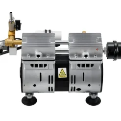VEVOR Pond Aerators, 5.2CFM Aeration System for Lakes up to 3 Acres, 3/4 HP Air Compressor, 2 Diffusers & Two 100' Weighted Tubings, Outdoor Pond Aeration Pump for Deep Water Oxygen Circulation