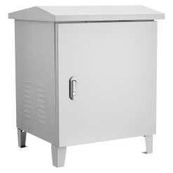 VEVOR Pond Aerator Weatherproof Outdoor Cabinet, Housing for Pond Aerator with Cooling Fan & AC Power Outlet, 16.9 x 19.7 x 22.8 in, Water Garden Aeration Box, Fits Most Aeration Compressors
