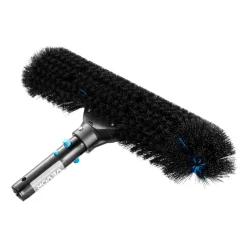 VEVOR Pool Brush Head, 20 Inch Scrub Brushes with Nylon Bristles and Aluminum Pole Connector, Heavy Duty Curved Brush Head for Cleaning Inground/Above Ground Swimming Pool Walls, Pole Not Included