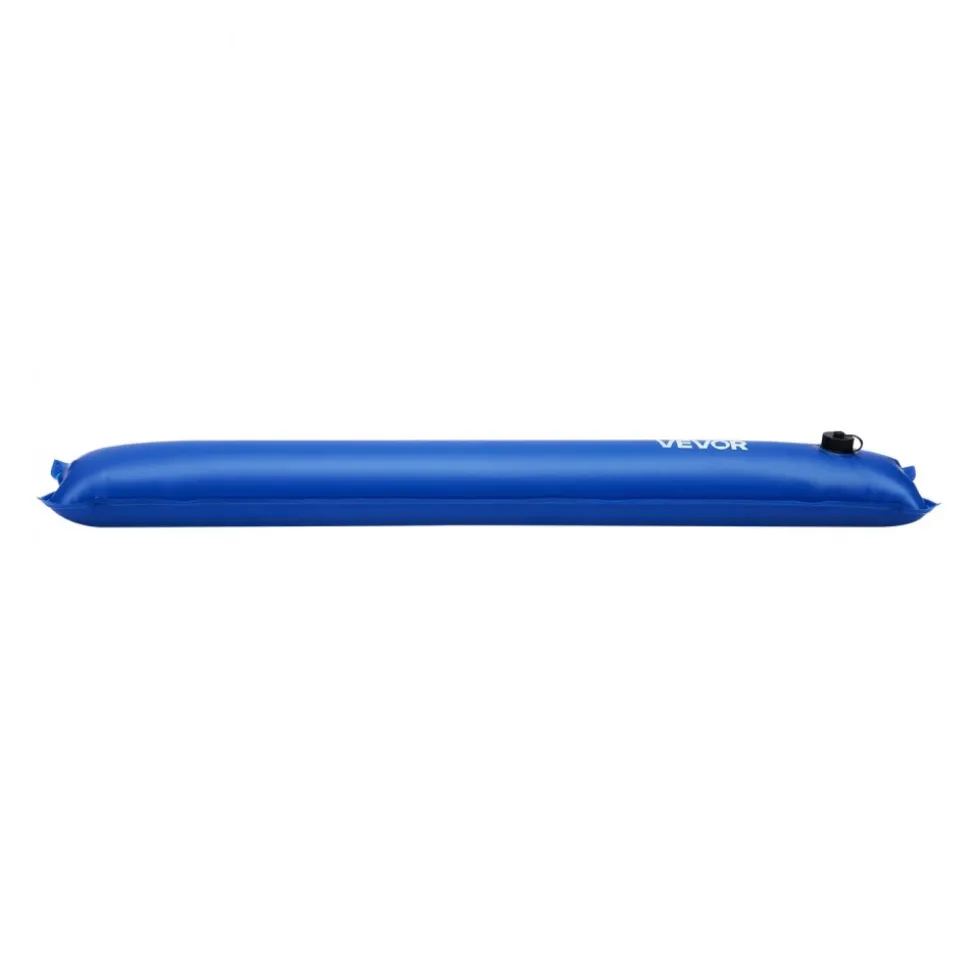 VEVOR Pool Cover Water Bags, 6 Packs 4 Ft, Single Chamber Pool Cover Water Tubes, 0.4mm Thick PVC Bags Weights with Leakproof Screw Cap, for Inground Swimming-Pool Covers Winter Closing, Blue
