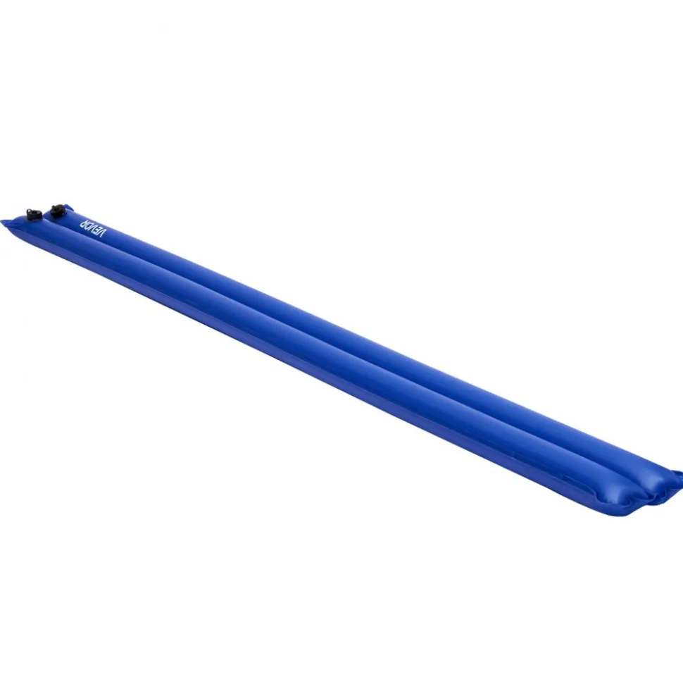 VEVOR Pool Cover Water Bags, 6 Packs 8 Ft, Double Chamber Pool Cover Water Tubes, 0.4mm Thick PVC Bags Weights with Leakproof Screw Cap, for Inground Swimming-Pool Covers Winter Closing, Blue