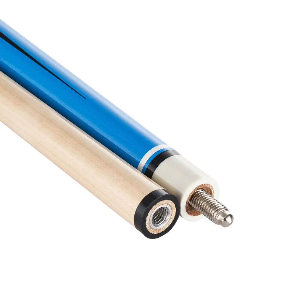 VEVOR Pool Cue, 4 Pieces Pool Stick, 58 inch Canadian Maple Wood Billiard Pools Stick with ABS Connection Ring, Cues Sticks for Professional Pool Table, Bar, Home, Office, 18 oz, 19 oz, 20 oz, 21 oz