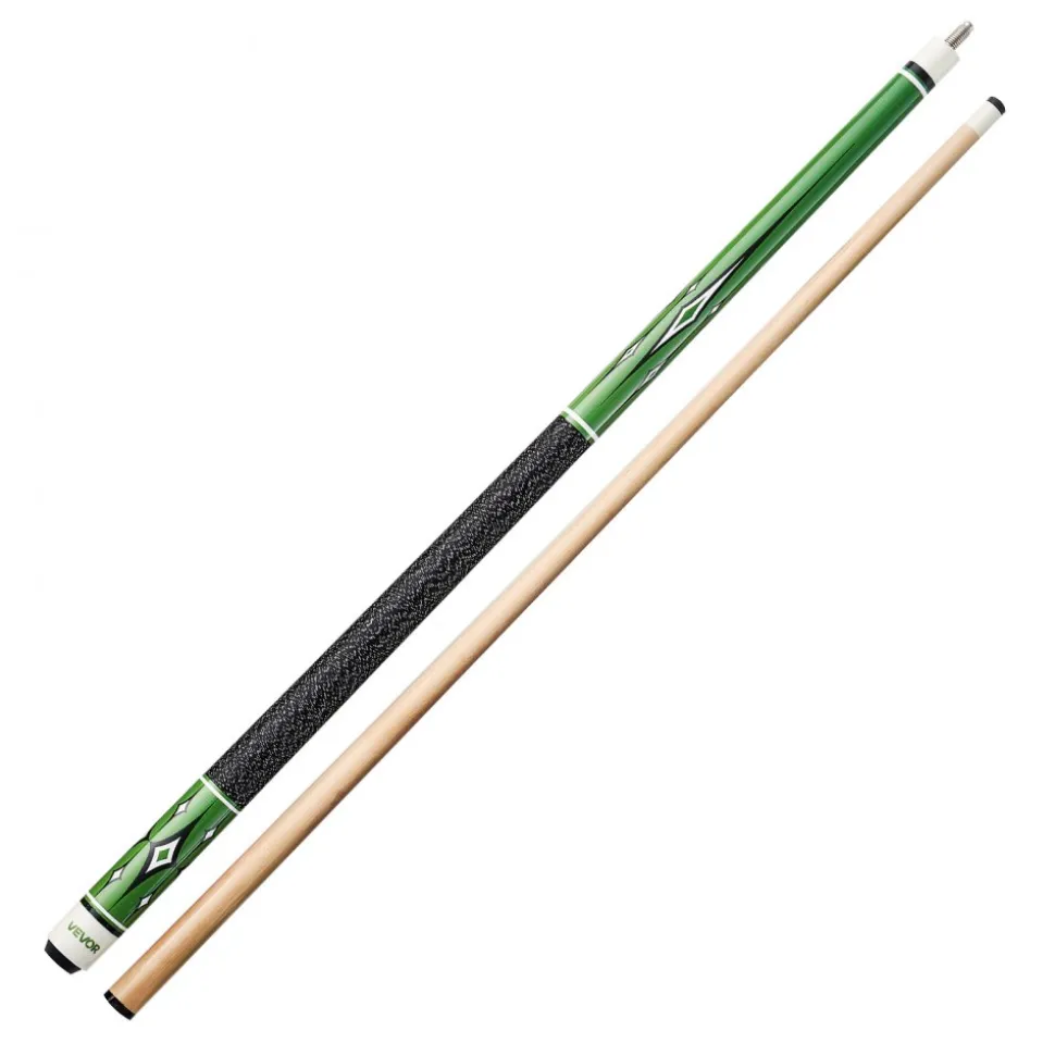 VEVOR Pool Cue, 4 Pieces Pool Stick, 58 inch Canadian Maple Wood Billiard Pools Stick with ABS Connection Ring, Cues Sticks for Professional Pool Table, Bar, Home, Office, 18 oz, 19 oz, 20 oz, 21 oz