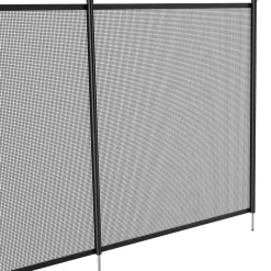 VEVOR Pool Fence, 4 x 48 FT Pool Fences for Inground Pools, Removable Child Safety Pool Fencing, Easy DIY Installation Swimming Pool Fence, 340gms Teslin PVC Pool Fence Mesh Protects Kids and Pets