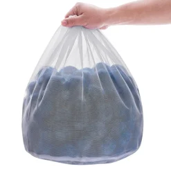 VEVOR Pool Filter Balls for Sand Filter, 4 lbs, Filter Balls Replace Pool Filter Sand, Reusable Blue Polyester Fiber Filter Media with Wash Bag, for Swimming Pool Aquarium Tank Above Ground Pool