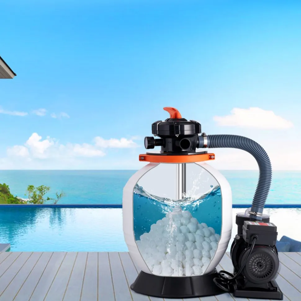 VEVOR Pool Filter Balls for Sand Filter, 4.6 lbs, Filter Balls Replace Pool Filter Sand, Reusable Polyester Fiber Filter Media Balls with Wash Bag, for Swimming Pool Above Ground Pool Aquarium Tank