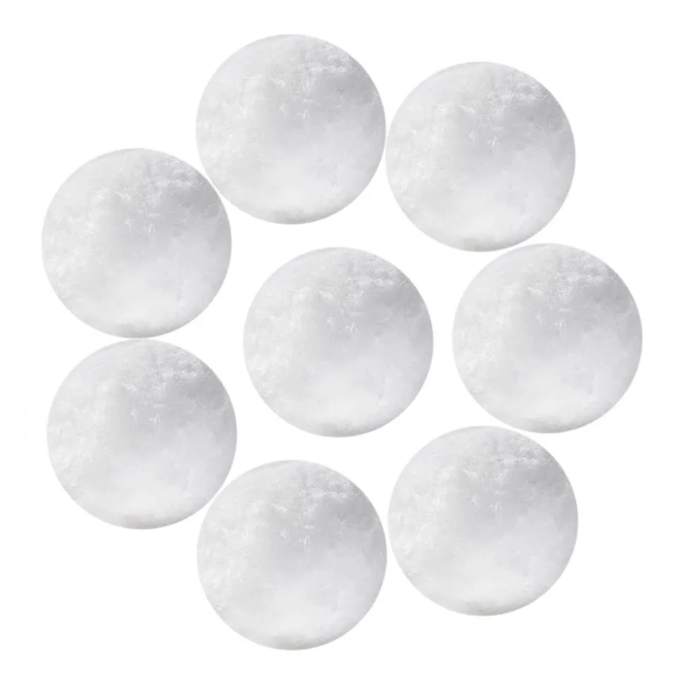 VEVOR Pool Filter Balls for Sand Filter, 4.6 lbs, Filter Balls Replace Pool Filter Sand, Reusable Polyester Fiber Filter Media Balls with Wash Bag, for Swimming Pool Above Ground Pool Aquarium Tank
