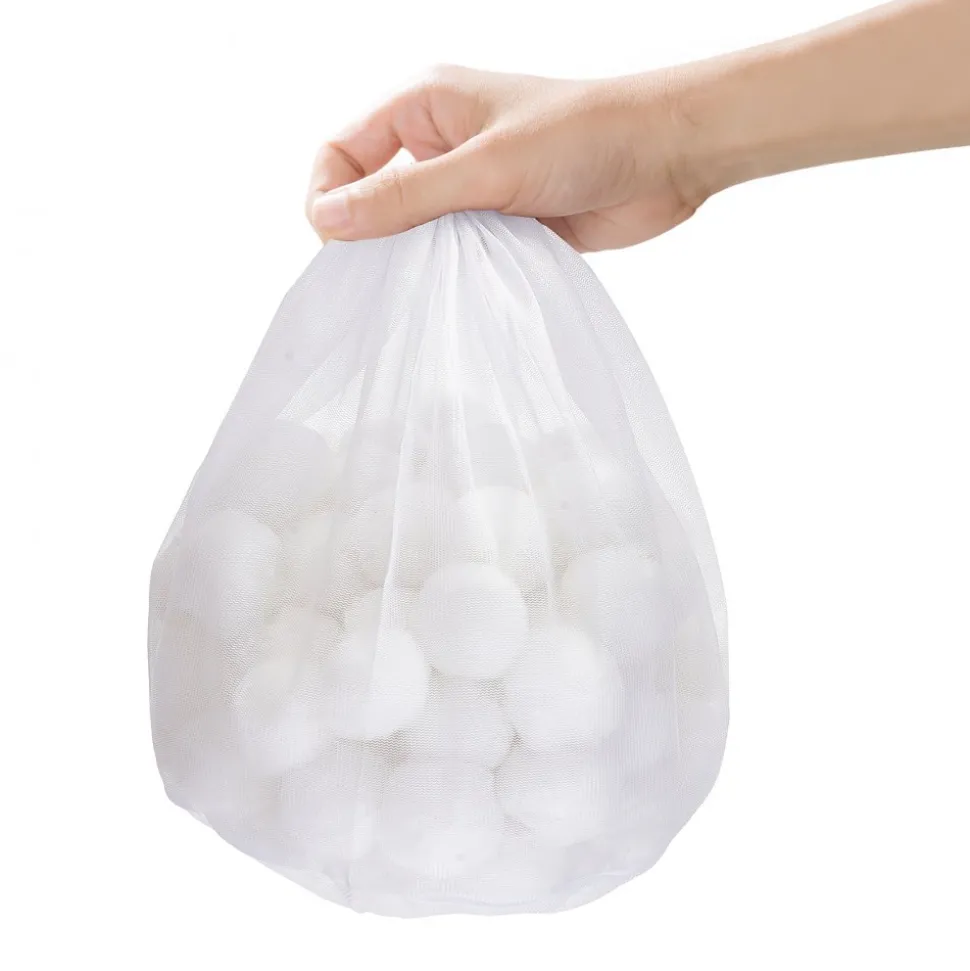 VEVOR Pool Filter Balls for Sand Filter, 1.5 lbs, Filter Balls Replace Pool Filter Sand, Reusable Polyester Fiber Filter Media Balls with Wash Bag, for Swimming Pool Above Ground Pool Aquarium Tank