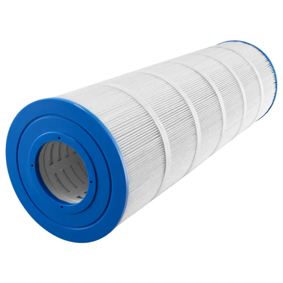 VEVOR Pool Filter Cartridge, 175 Sq. Ft Spa Hot Tub Filter Cartridge Replacement, Compatible with Pleatco PA175, Hayward C1750, Secure for Kids & Pet, Trilobal Pleated, Easy to Clean