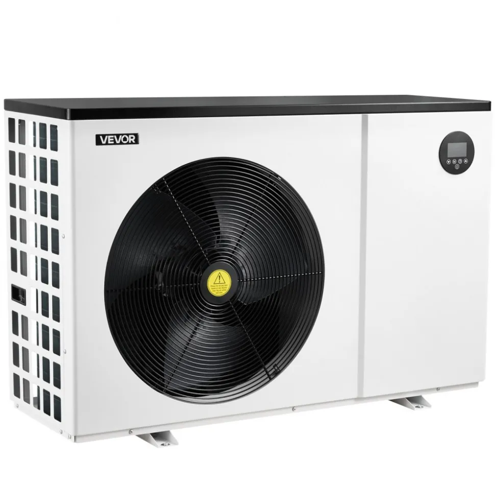 VEVOR Pool Heat Pump Max 93390 BTU, Electric Pool Heater for Above & In-Ground Up to 22455 Gallons, All-DC Inverter Technology, WiFi & App Remote Control, Multiple Protection for Swimming Parties