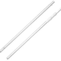 VEVOR Pool Pole, 3.4 to 12 Ft Telescoping Swimming Pool Cleaning Poles, Professional Adjustable Telescopic Pole with Extension Pole, Heavy Duty Cleaner Stick for Skimmer Net, Rake, Brush, Vacuum Head