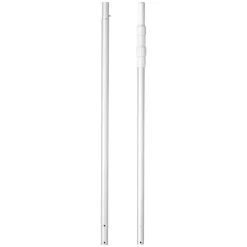 VEVOR Pool Pole, 3.4 to 12 Ft Telescoping Swimming Pool Cleaning Poles, Professional Adjustable Telescopic Pole with Extension Pole, Heavy Duty Cleaner Stick for Skimmer Net, Rake, Brush, Vacuum Head