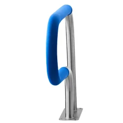 VEVOR Pool Rail, 31 x 22 inch Pool Handrail, 220 lbs Load Capacity Heavy Duty 304 Stainless Steel Swimming Handrail, Detachable Nonslip Sleeve, Rich Accessories, for Poolside, Water Parks， Spa Centers